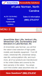Mobile Screenshot of ameriglide-lakenorman-nc.com